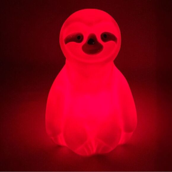Amazing sloth Bluetooth LED cordless rechargeable multicolored light and speaker - Picture 13 of 16